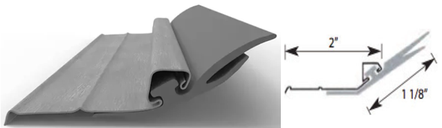 Garage Door Weatherstripping, White