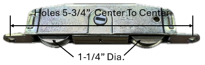 Sliding Glass Door Roller (Tandem) (Truth Hardware) (Steel Wheels)