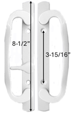 Patio Door Handle Offset Latch