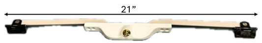 Awning Window Operator (Truth 22.03 Rear Mount) (21" Pivot Shoe) (White)