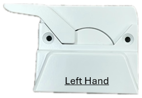 Sash Lock (Truth Hardware 'Entrygard') (Left) (White)