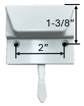 Sash Lock (Truth Hardware 16.18) (White)