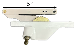 Split Arm Casement Window Operator (Truth Dyad 23.46) (5") (Left) (White)