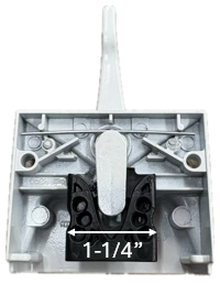 Homegard Sash Lock (Truth Hardware 16.52) (White) (New Style)