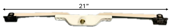 Awning Window Operator (Truth 22.18 Front Mount) (21" Pivot Shoe) (White)
