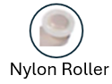 Single Arm Casement Window Operator (Truth Roto Gear 23.79) (Rear Mount, 9-1/2" Arm) (Left) (White) (Nylon Roller)