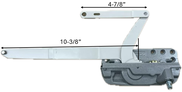 Dual Arm Casement Window Operator (Truth Encore 50.10) (Left)