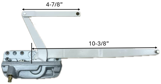 Dual Arm Casement Window Operator (Truth Encore 50.10) (Right)
