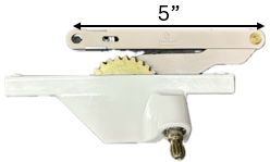 Split Arm Casement Window Operator (Truth Dyad 23.66) (With Stability Tab) (5") (Right) (White)