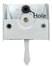 Sash Lock (Use with Tie Bar) (Truth Hardware) (White)