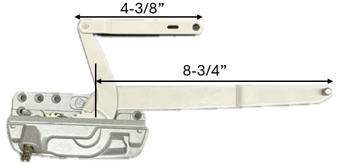 Dual Arm Casement Window Operator (Truth Encore 50.14) (Right)