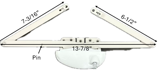 Awning Window Operator (Roto) (White)