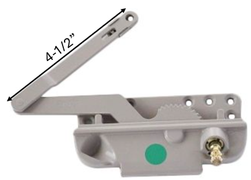 Split Arm Casement Window Operator (Acme) (4-1/2") (Right)