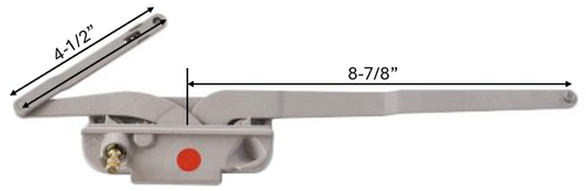 Dual Arm Casement Window Operator (Acme) (8-7/8" Arm) (Right)