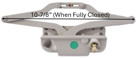 Dual Arm Awning Window Operator Narrow Style (Acme)