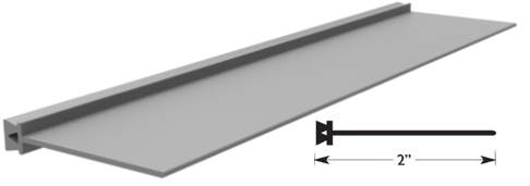 Stanley Garage Door Replacement Weatherstripping, Grey