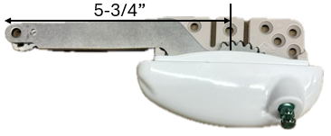 Single Arm Casement Operator (Roto X Drive) (Stainless Steel) (Left)