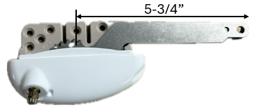 Single Arm Casement Operator (Roto X Drive) (Stainless Steel) (Right)