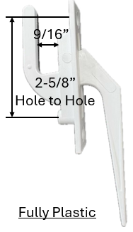 Single-Point Plastic Lock