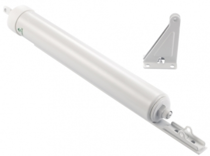 Quick-Hold Storm Door Closer, Extra-Heavy Duty, White