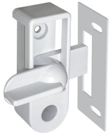 Storm Door Deadbolt, White