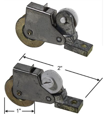 Patio Screen Door Roller Pair LH & RH
